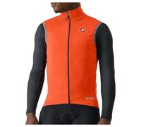 Gilet a vento Castelli Perfetto RoS 2 Rosso Corsa GORE-TEX INFINIUM™ arancione scuro - 3XL