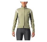 CASTELLI Perfetto RoS 2 W - giacca ciclismo - donna GREEN TEA/CHALK XL
