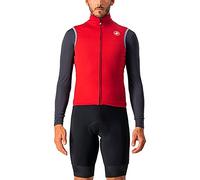 CASTELLI Perfetto Ros Vest, Giacca Uomo, PRO Red, XL