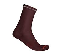 Castelli - Premio Evo 18 Sock - Calze da ciclismo Unisex XXL | EU 44|47 rosso