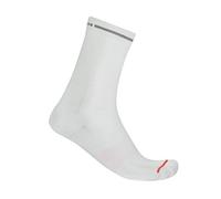 Castelli Premio Evo 18 - calzini ciclismo S/M White unisex