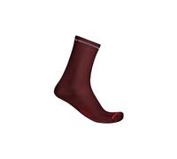 Castelli - Premio Evo 18 Sock - Calze da ciclismo Unisex L/XL | EU 40|43 rosso