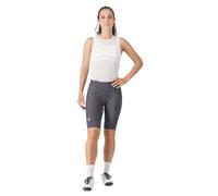 Castelli Prima 2 Shorts Grigio XS Donna Dark Grey / Pool Blue
