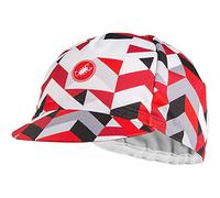 Castelli Prisma 2 cap Cappellino, Donna, White/Red, Uni