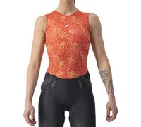 Castelli Pro Mesh 4 W - maglietta tecnica senza maniche - donna L Orange woman
