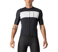 CASTELLI Prologo 7 Jersey, Maglietta Uomo, Light Black/Silver Gray-ivory, L