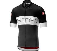 Castelli Prologo VI, Maglietta Uomo, Black/Ivory/Dark Gray, 3XL