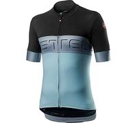 Castelli Prologo VI, Maglietta Uomo, Dark Gray/Vortex/Winter Sky, XL