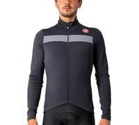 Castelli Puro 3 Jersey FZ Maglietta, Uomo, Light Black, L