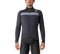 Castelli Puro 3 Jersey FZ Maglietta, Uomo, Light Black, S