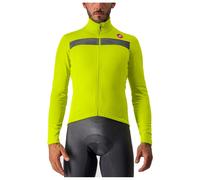 CASTELLI Puro 3 Langarmtrikot, für Herren, Größe XL|Puro 3 Long Sleeve Jersey verde neon