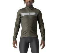 Castelli Raddoppia 3 - giacca ciclismo - uomo M Dark Green man Gore-Tex Infinium,Gore Windstopper