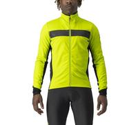 Castelli Raddoppia 3 - giacca ciclismo - uomo S Yellow man Gore-Tex Infinium,Gore Windstopper