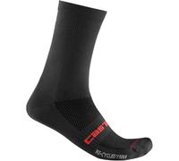 Calze Castelli Re-Cycle Thermal 18 cm nero intenso - S-M