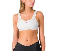 Castelli Rosso Corsa Bra, Intimo Ciclismo Donna, White, S
