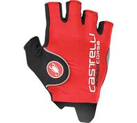 Castelli Rosso Corsa PRO, Guanti da Ciclismo Uomo, Red, L