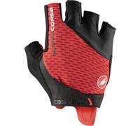 Castelli Rosso Corsa Pro V - guanti ciclismo L Red/Black unisex