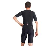 Pantaloncini con bretelle Premio EVO nero 3XL