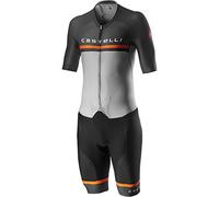 Castelli Sanremo 4.0 Speed Suit Body, Uomo, Silver Gray, S