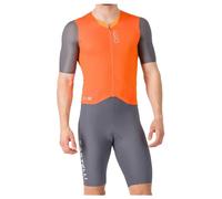 CASTELLI Saturday Morning Skinsuit - body ciclismo - uomo Orange/Grey M