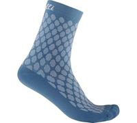 Castelli Sfida 13 Sock, Calzini Uomo, Dark Steel Blue/Light Steel Blue, L/XL