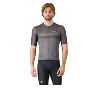 Maglia Castelli Simbolo manica corta grigio fumo - M