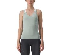 Castelli Solaris - top ciclismo - donna S Green/White woman
