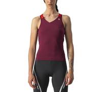Castelli Maglia Senza Maniche Solaris Bordeaux / Red