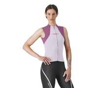 Castelli Sole - maglia ciclismo senza maniche - donna S Violet/Light Violet woman