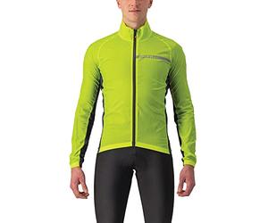 Castelli Squadra Stretch Jacket - Giacca Antivento e Impermeabile per Ciclismo, Leggera e Compatta