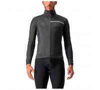 Giubbotto Castelli Squadra Stretch Windbreaker Nero Chiaro, Taglia XL