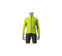 Castelli squadra stretch jacket yellow dark grey