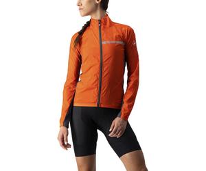 CASTELLI Squadra Stretch W - giacca ciclismo - donna Orange M