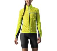 Castelli Squadra Stretch W - giacca ciclismo - donna S Yellow woman Bluesign