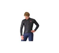 Castelli squall shell giacca antivento nero argento