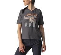 Castelli 4522054-030 Trail Tech W Tee T-Shirt Dark Gray L