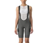 CASTELLI - Unlimited Cargo W Bibshort, Pantaloni Corti a Bretelle Donna