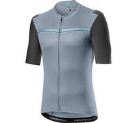 Castelli Unlimited Maglietta, Uomo, Vortex Gray, L