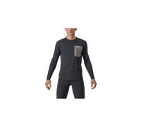 Maglia Castelli Unlimited Merino manica lunga nero chiaro grigio - M