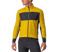 CASTELLI Unlimited Puffy Jacket Giacca, Uomo, Giallo (Goldenrod/Dark Gray), M