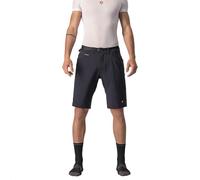 CASTELLI Unlimited Trail Baggy Short, Pantaloncini Uomo, Black White, S