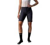 Pantaloni corti Castelli Unlimited senza fondello nero donna - S