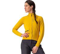 Castelli Unltd Trail W Jrs, Maglia Lunga Donna, Goldenrod/Dark Gray