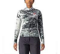 Castelli Unltd W Thermal Jrs, Maglia Lunga Donna, Birch Green