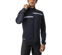 CASTELLI Uomo Giacca, Light Black/Dark Gray-Silver Reflex, L