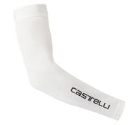 Castelli Manicotti UPF 50+ Light Arm 2 Sleeves - Leggeri e Traspiranti Protezione UV - Bianco L