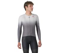 Castelli UPF LS Jersey M - maglia ciclismo - uomo L Grey man