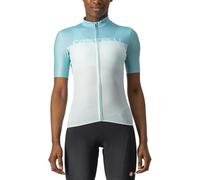Castelli VELOCISSIMA Jrs, T-Shirt Donna, Light Acqua/Skylight