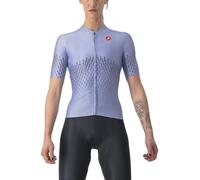 Maglia Castelli Aero Pro Rosso Corsa manica corta viola azzurrino donna - XL