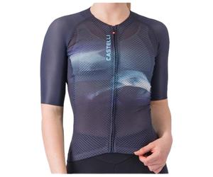 Castelli - Women's Climber's A/C Jersey - Maglietta da ciclismo S blu
